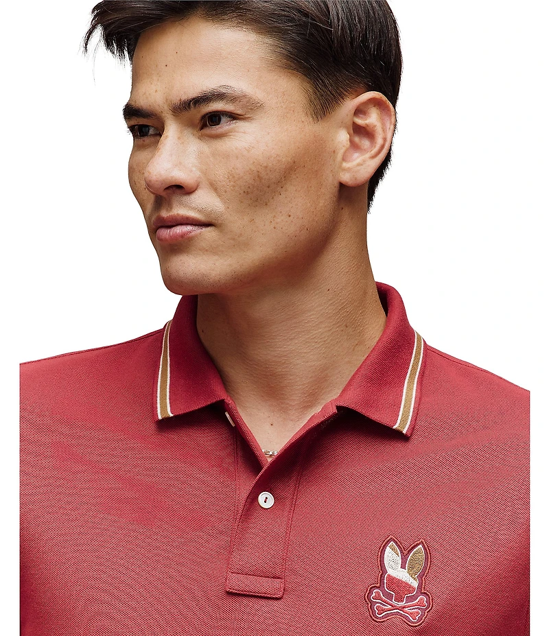 Psycho Bunny Dante Pique Knit Polo