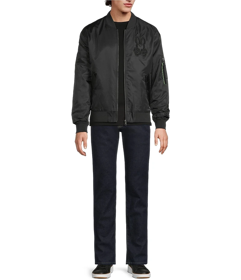 Psycho Bunny David Relaxed Bomber Jacket