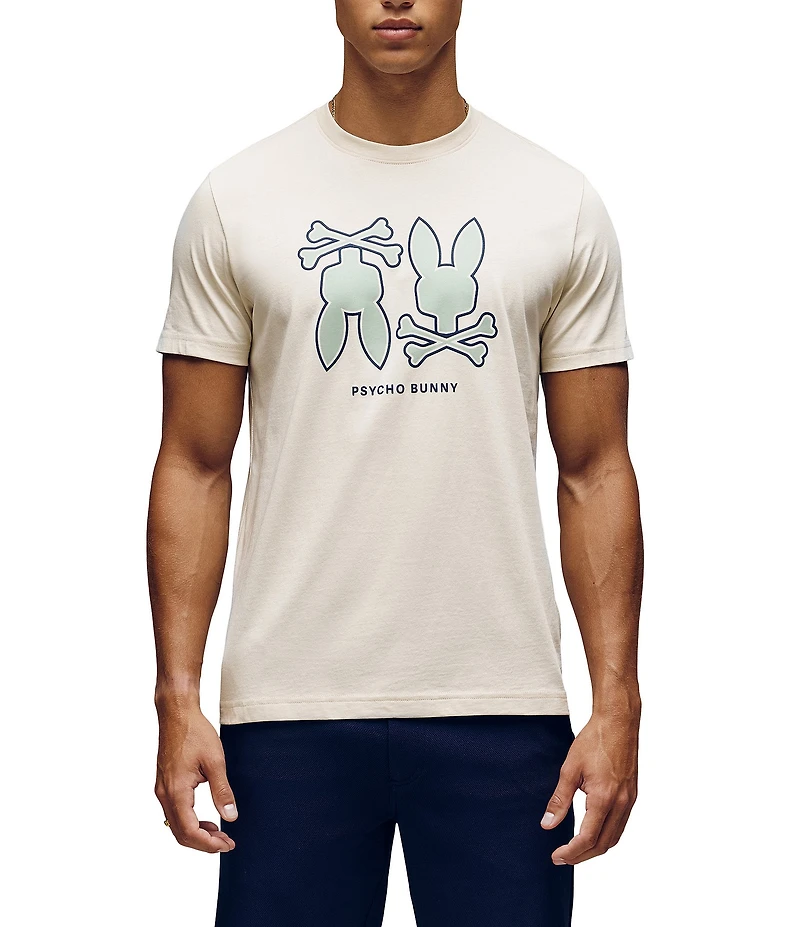 Psycho Bunny Dawson Graphic Short Sleeve T-Shirt