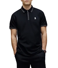 Psycho Bunny Dax Pique Short Sleeve Polo Shirt