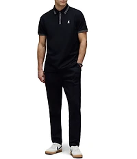 Psycho Bunny Dax Pique Short Sleeve Polo Shirt