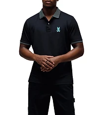 Psycho Bunny Dax Sport Stretch Short Sleeve Polo Shirt