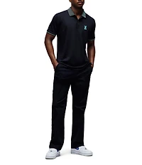 Psycho Bunny Dax Sport Stretch Short Sleeve Polo Shirt