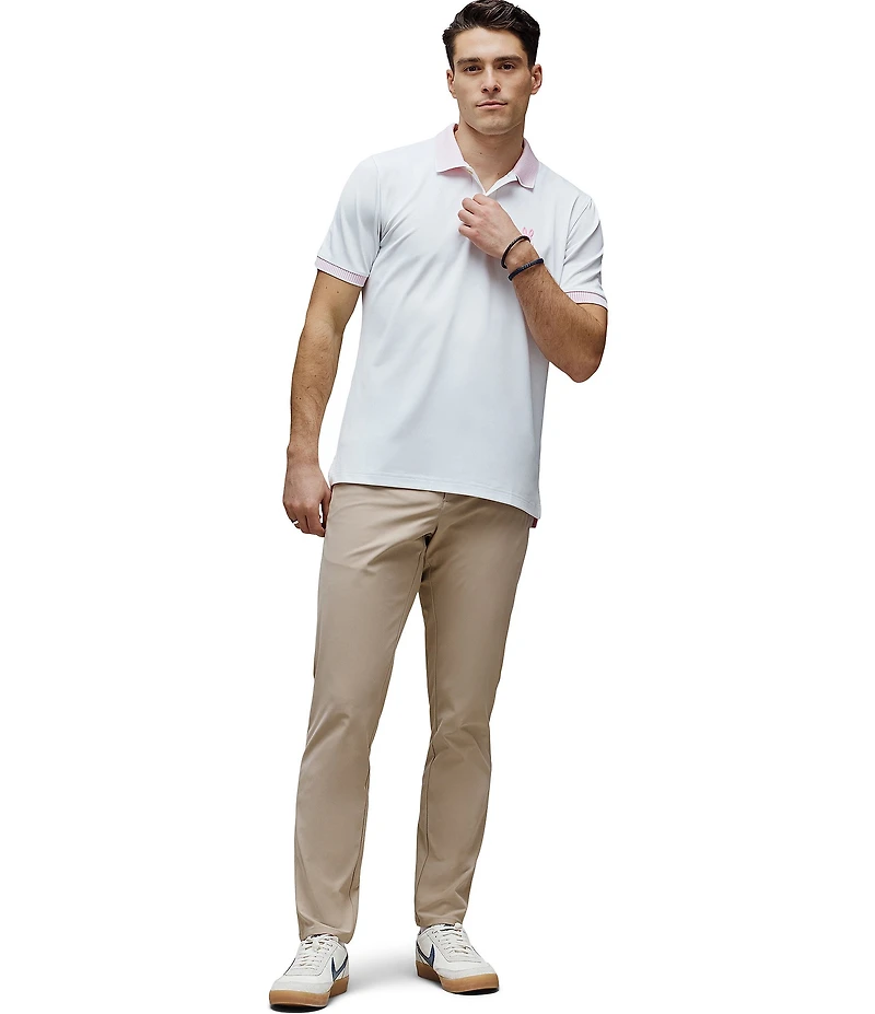 Psycho Bunny Dax Sport Stretch Short Sleeve Polo Shirt