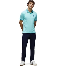 Psycho Bunny Dax Sport Stretch Short Sleeve Polo Shirt