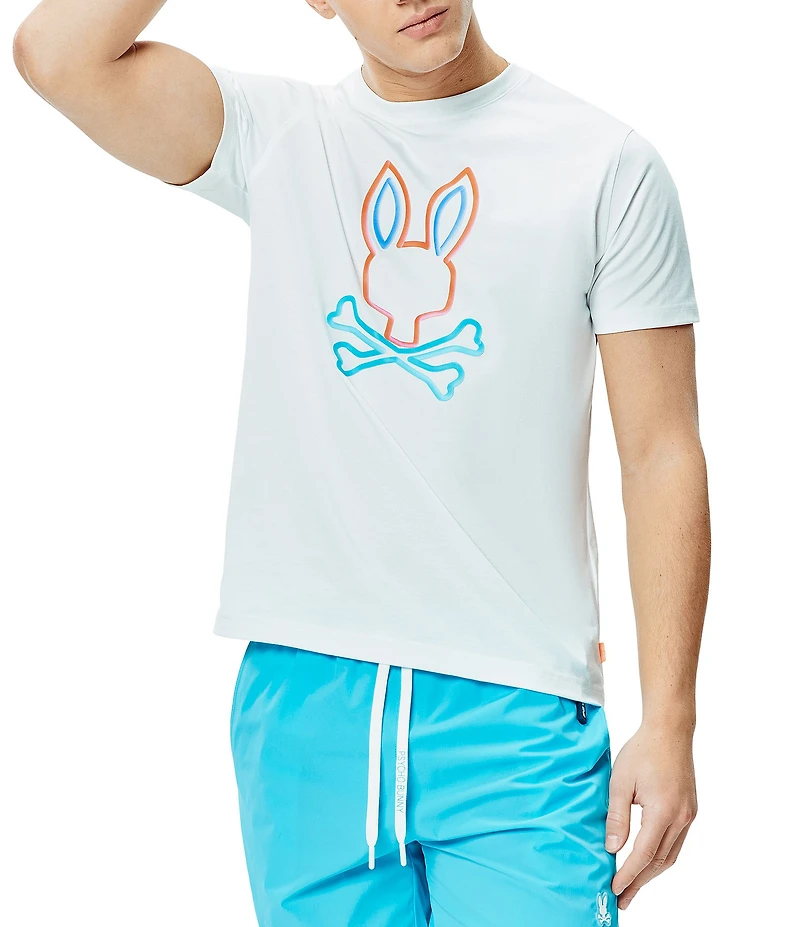 Psycho Bunny Dayton Graphic Short Sleeve T-Shirt