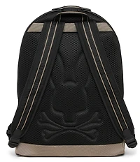 Psycho Bunny Dome Canvas/Buffed Leather Backpack