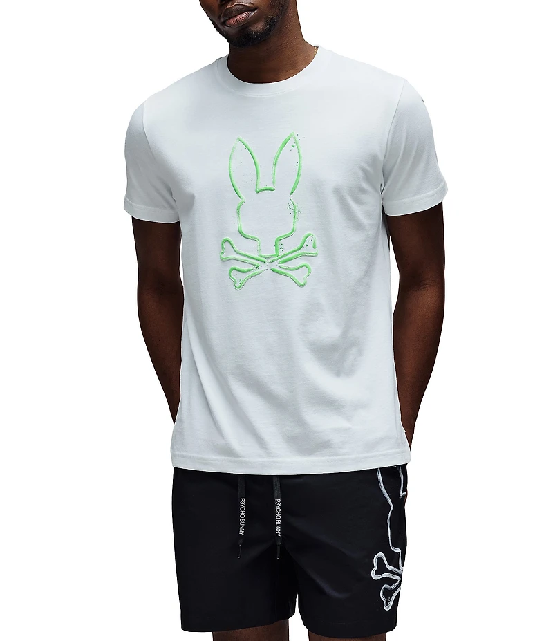 Psycho Bunny Duncan Graphic Short Sleeve T-Shirt