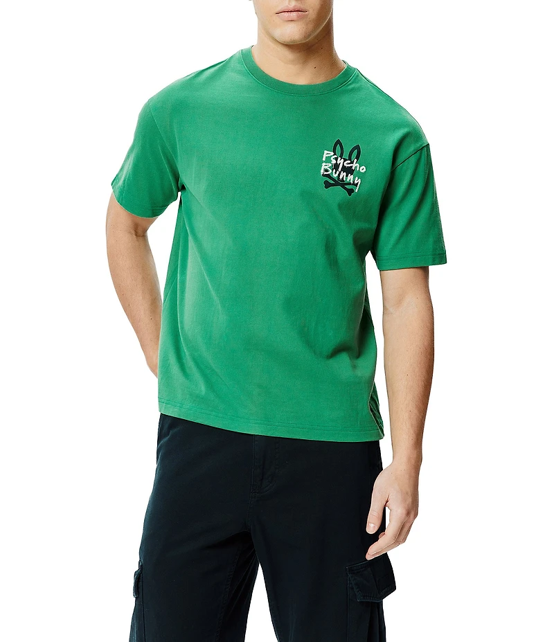 Psycho Bunny Duncan Relaxed Fit Short Sleeve T-Shirt
