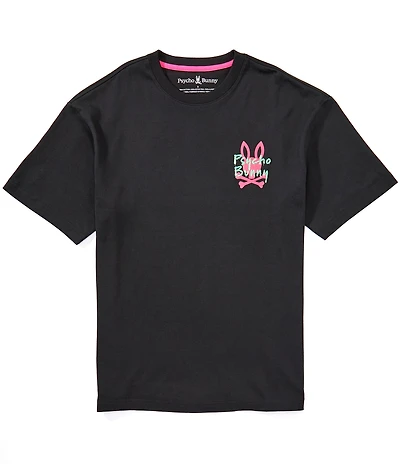 Psycho Bunny Duncan Relaxed Fit Short Sleeve T-Shirt