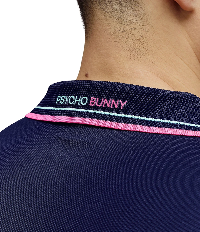 Psycho Bunny Edwin Sport Short Sleeve Polo Shirt
