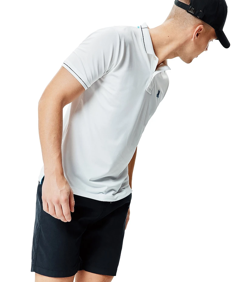 Psycho Bunny Edwin Sport Short Sleeve Polo Shirt