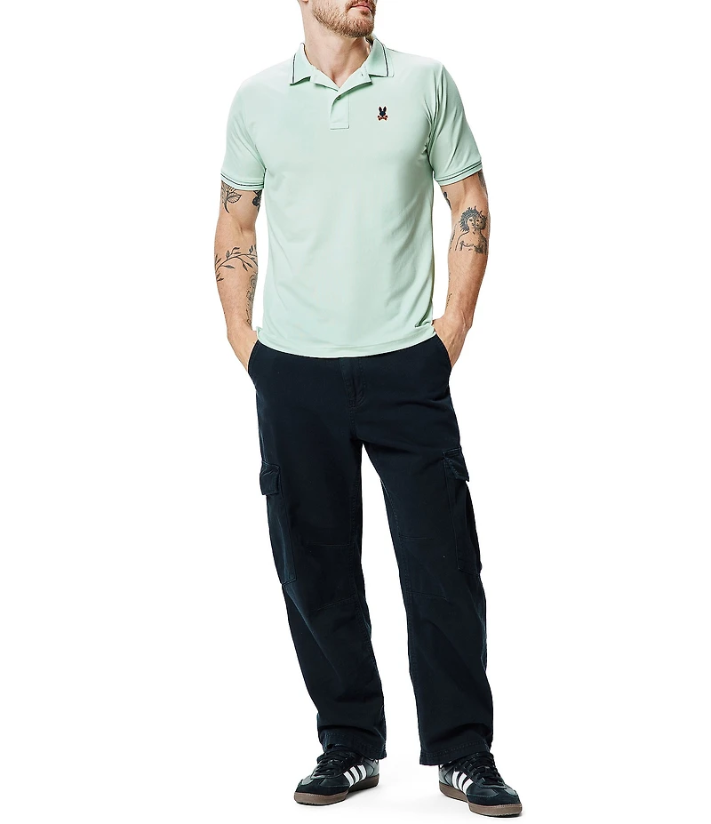 Psycho Bunny Edwin Sport Short Sleeve Polo Shirt