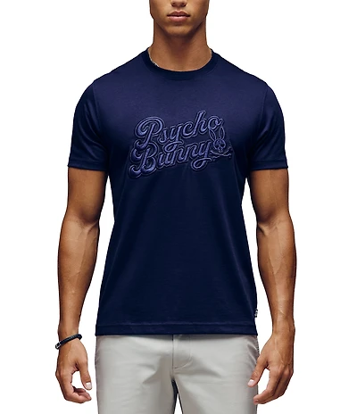 Psycho Bunny Elias Graphic Short Sleeve T-Shirt