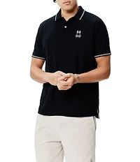 Psycho Bunny Elijah Pique Short Sleeve Polo Shirt