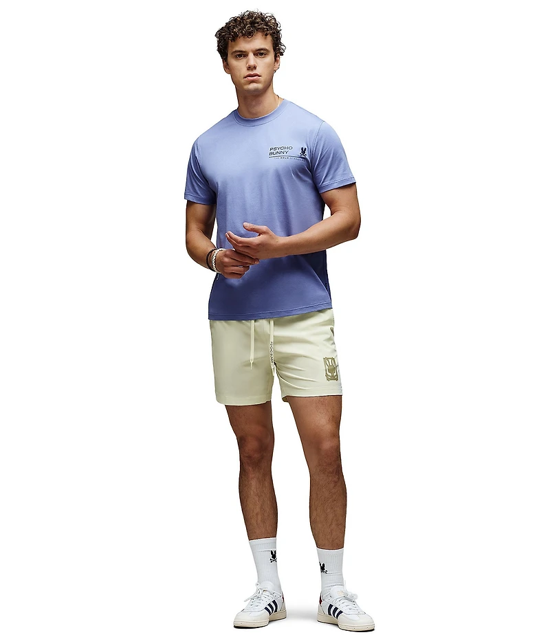 Psycho Bunny Enzo Back Graphic Short Sleeve T-Shirt