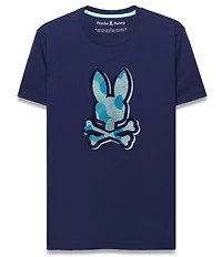 Psycho Bunny Ethan Graphic Short Sleeve T-Shirt