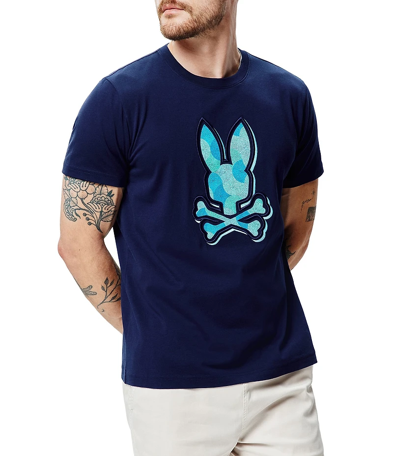 Psycho Bunny Ethan Graphic Short Sleeve T-Shirt