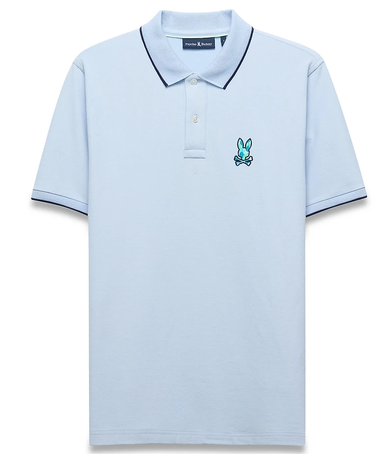 Psycho Bunny Ethan Pique Short Sleeve Polo Shirt
