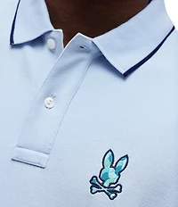 Psycho Bunny Ethan Pique Short Sleeve Polo Shirt