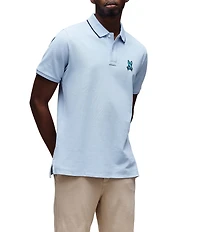Psycho Bunny Ethan Pique Short Sleeve Polo Shirt