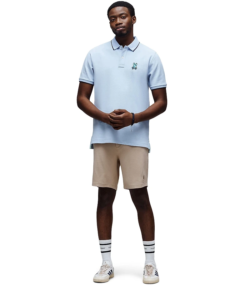 Psycho Bunny Ethan Pique Short Sleeve Polo Shirt