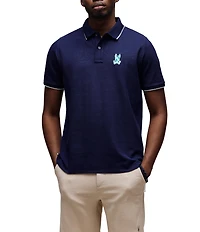Psycho Bunny Ethan Pique Short Sleeve Polo Shirt