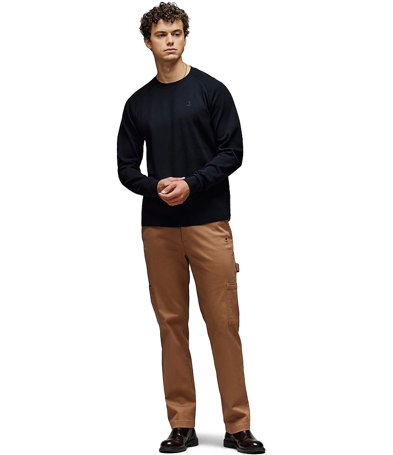 Psycho Bunny Evans Waffle Long Sleeve T-Shirt