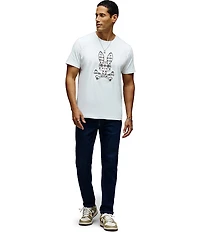 Psycho Bunny Fair Isle Graphic T-Shirt