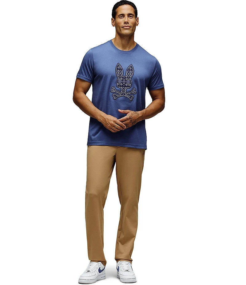 Psycho Bunny Fair Isle Graphic T-Shirt