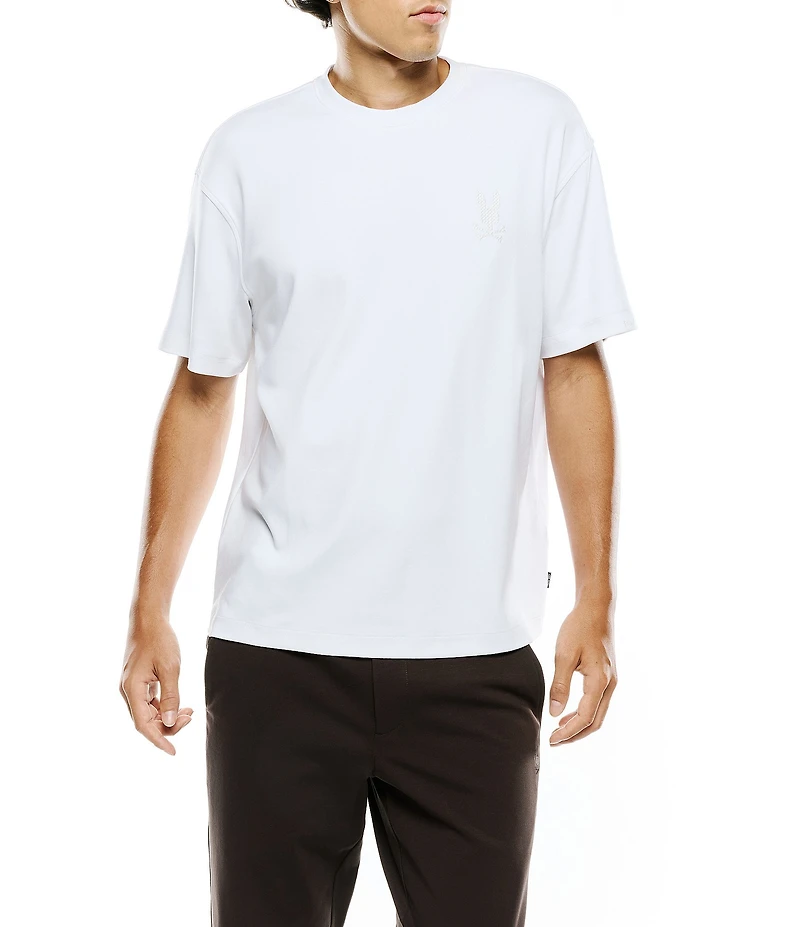 Psycho Bunny Felipe Relaxed Fit Heavyweight Short Sleeve T-Shirt