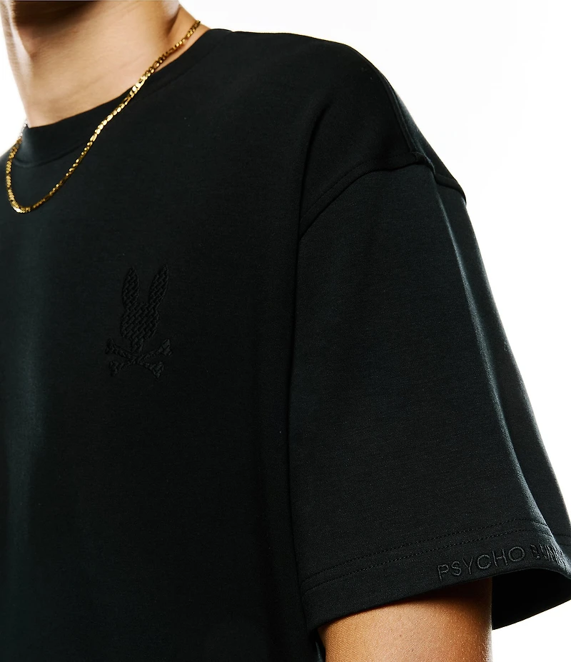 Psycho Bunny Felipe Relaxed Fit Heavyweight Short Sleeve T-Shirt