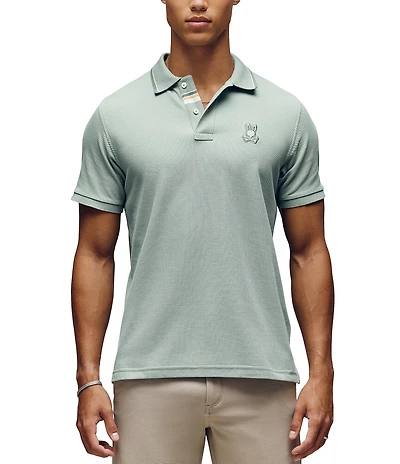 Psycho Bunny Fenley Pique Short Sleeve Polo Shirt