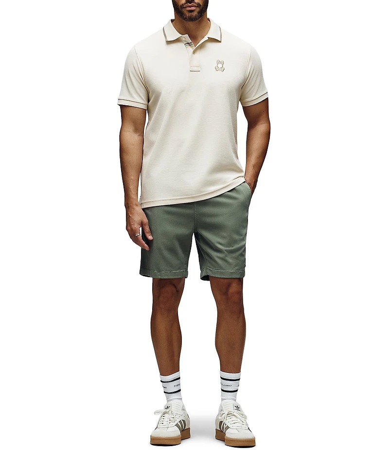 Psycho Bunny Fenley Pique Short Sleeve Polo Shirt
