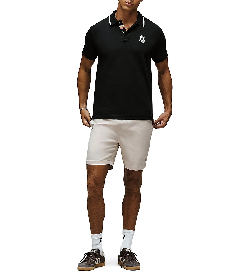 Psycho Bunny Fenley Pique Short Sleeve Polo Shirt