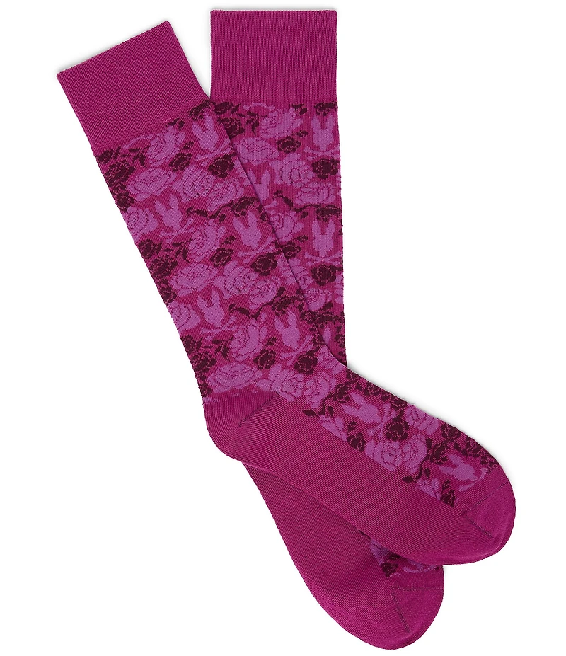 Psycho Bunny Floral Bunny Dress Socks