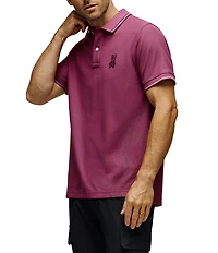 Psycho Bunny Gabin Pique Short Sleeve Polo Shirt