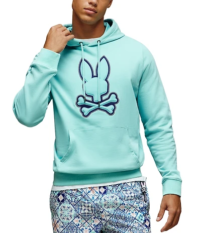 Psycho Bunny Gage Felt Patch Hoodie