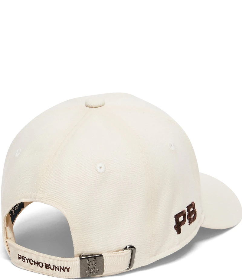 Psycho Bunny Gage Felted Baseball Cap