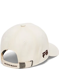 Psycho Bunny Gage Felted Baseball Cap