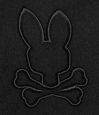 Psycho Bunny Gavin Solid Wool Bomber Jacket