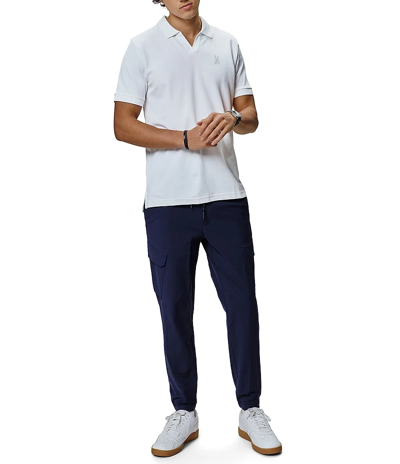 Psycho Bunny Geoffrey Pique Short Sleeve Polo Shirt