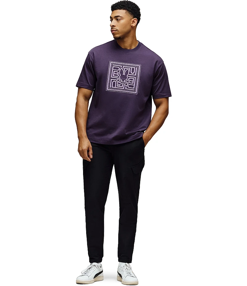 Psycho Bunny Gio Graphic Relaxed Fit Short Sleeve T-Shirt