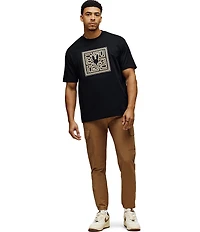 Psycho Bunny Gio Graphic Relaxed Fit Short Sleeve T-Shirt