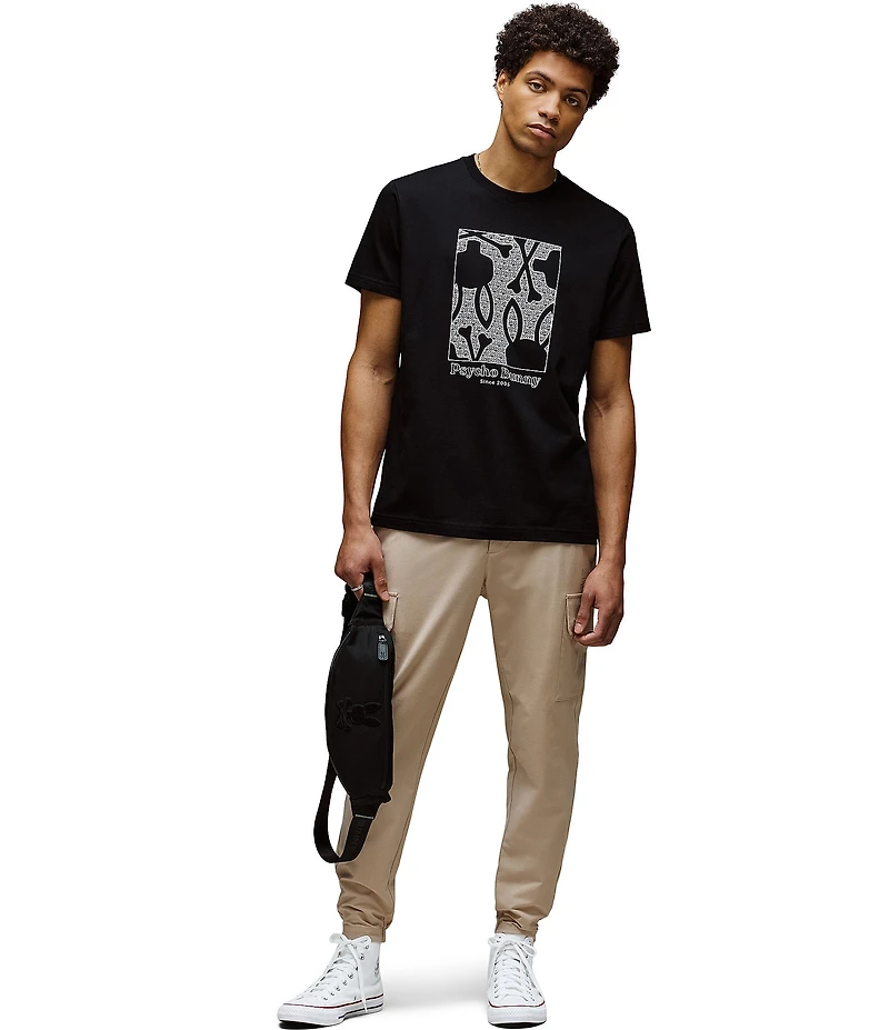 Psycho Bunny Glenn Graphic Short Sleeve T-Shirt
