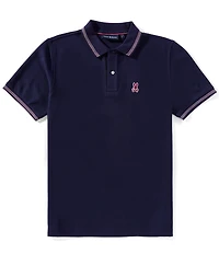 Psycho Bunny Hart Pique Short Sleeve Polo Shirt