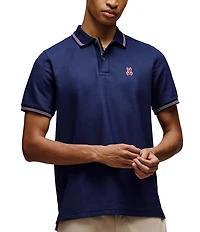 Psycho Bunny Hart Pique Short Sleeve Polo Shirt