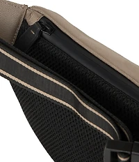 Psycho Bunny Hip Canvas/Buffed Leather Bag