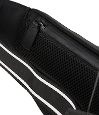 Psycho Bunny Hip Canvas/Buffed Leather Bag
