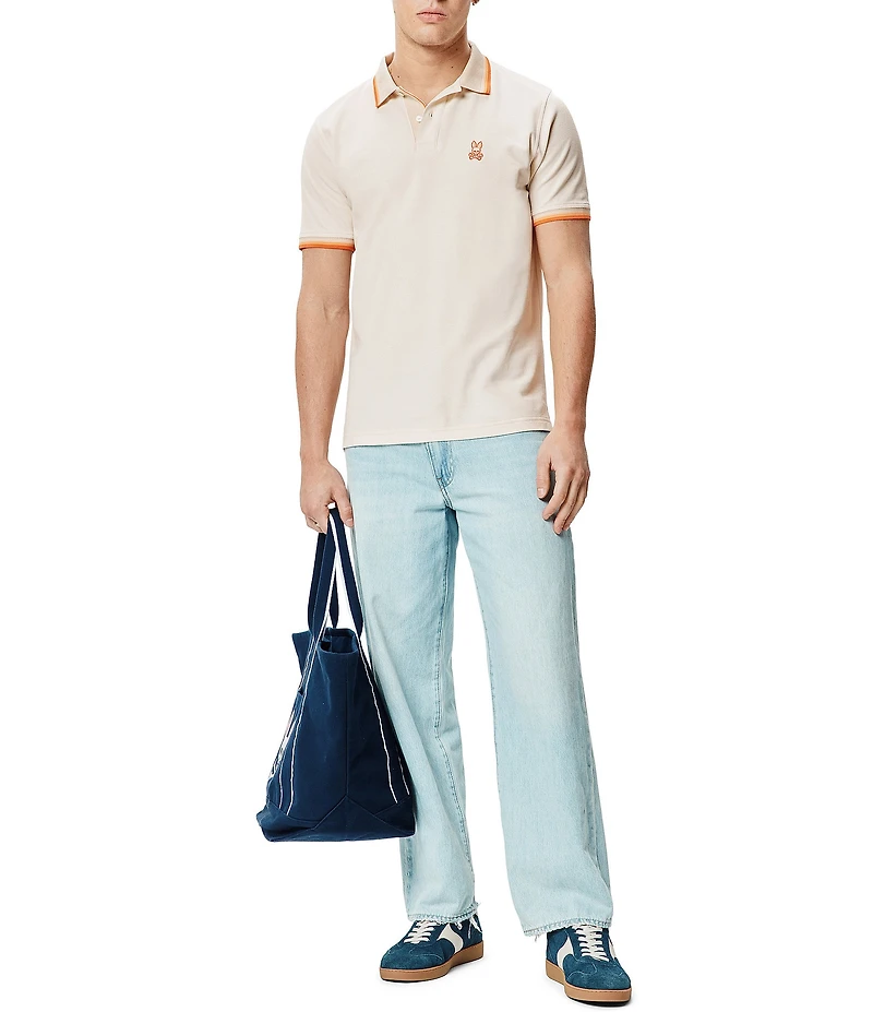 Psycho Bunny Holden Pique Short Sleeve Polo Shirt